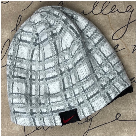 Nike Other - 4/$25 SALE Youth size Nike grey patterned beanie